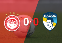 Champions League: Olympiacos y Pafos igualaron sin goles en el marcador