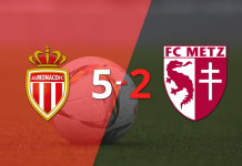 Liga de Francia: Ansu Fati anotó un doblete en la goleada 5-2 de Mónaco a Metz