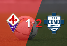 Serie A: Como 1907 se impone con remontada 2-1 sobre Fiorentina, tras un gol agónico