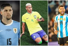 ¡A tener cuidado! Los expulsados en la última fecha de las Eliminatorias no podrán jugar en el debut del Mundial 2026