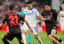 Con Marcos López: Copenhague empató 2-2 ante el Leverkusen por la fecha 1 de la Champions League