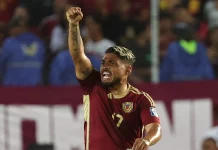 Venezuela sigue arriba: Josef Martínez puso el 2-1 sobre Colombia en las Eliminatorias (VIDEO)