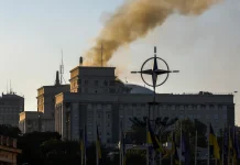 Rusia atacó una central térmica situada junto a Kiev en su último bombardeo