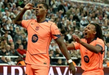 En un partidazo de Rashford: Barcelona derrotó 2-1 a Newcastle en su debut en la Champions League 2025-26