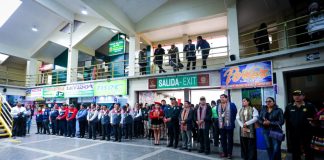 Instalan puesto policial en el Terminal Terrestre del Cusco