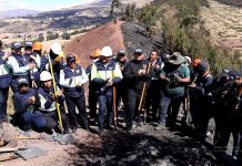 Dantesco incendio en Ccorao es controlado por brigadas en san Sebastián