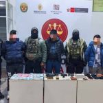 Desarticulan la banda criminal “Los Pistoleros de Puno” e incauta armas, municiones y dinero