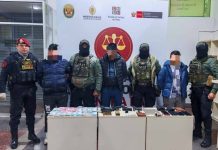 Desarticulan la banda criminal “Los Pistoleros de Puno” e incauta armas, municiones y dinero