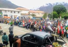 En Calca convocan a movilización al cusco para los días 29 y 30 de setiembre
