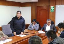Calqueños llegaron a Cusco y se pusieron de acuerdo con el gobernador para viajar mañana a lima