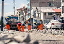 Wanchaq avanza con trabajos de excavación para instalación de fibra óptica del proyecto de seguridad ciudadana