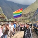 Machupicchu ayer vivió un momento de tensión, pobladores y policía se enfrentan