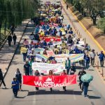 Caminata por la vida unificó a autoridades y población en la prevención del suicidio.