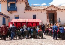 Entregan esculturas restauradas a templos de las provincia de Anta y Urubamba