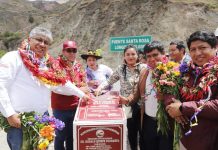 Inauguran puente modular acrow en el distrito de Rondocan -Acomayo