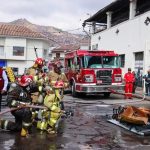 En Cusco evaluaron la capacidad de respuesta de la población en incendios urbanos