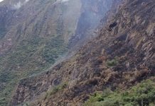 incendio forestal en Machupicchu ha sido controlado a medias