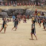 Colegio de Ciencias ayer presento el Warachikiuy 2025 en Sacsayhuamahn