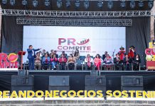 Premian a emprendedores con la entrega de cheques a pro compites de la Municipalidad Provincial