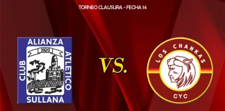 Alianza Atlético vs Los Chankas EN VIVO: ¿a qué hora juegan y dónde ver la fecha 14 del Torneo Clausura?