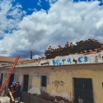 Paralizan la construcción del centro de salud de siete cuartones porque no puede ingresar maquinaria pesada