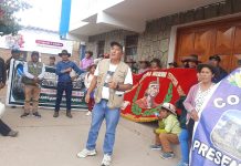En asamblea popular cuestionan al alcalde de la provincia de Paruro