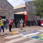 Huarocondo ayer llego a Cusco para exigir al gobernador cumpla con el asfaltado de la carretera