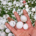 Intensa granizada con grandes hielos se registró ayer en el distrito de Quiñota Chumbivilcas