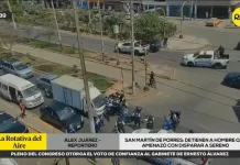 SMP: detienen a hombre que asaltó a pasajeros y amenazó con disparar a sereno para huir en patrullero municipal