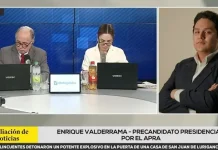 Enrique Valderrama plantea "shock integral de seguridad": propone aumentar a 250 mil los policías y construir hasta 24 penales