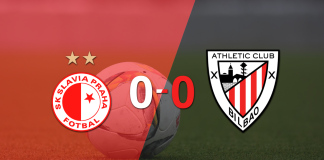 Champions League: Cero a cero terminó el partido entre Slavia Praga y Athletic Bilbao