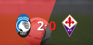 Serie A: Atalanta le ganó con claridad a Fiorentina por 2 a 0