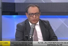 Magistrado del TC afirma que "en un breve plazo" se pronunciarán por medida cautelar que presentó la JNJ por caso Delia Espinoza