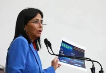 Delcy Rodríguez tilda de ridícula designación del Cartel de los Soles como organización terrorista