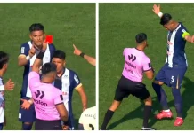 Polémica en Matute: Carlos Zambrano fue expulsado por chocar con el árbitro en Alianza Lima vs. UTC (VIDEO)