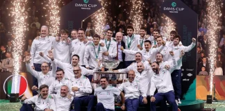 El tricampeón: Italia vence a España y es ganador de la Copa Davis por tercer año consecutivo
