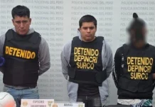 Caen ‘Los Intocables de SJL’, banda dedicada a la extorsión de obras de construcción en el distrito de Lima Este