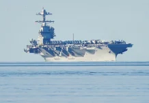 Portaaviones Gerald R. Ford avanza hacia Latinoamérica para sumarse al operativo de Trump contra el tráfico de drogas