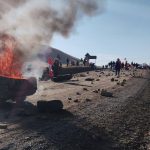 Corredor minero se activa y desarrollan medidas de protesta en Chamaca Chumbivilcas