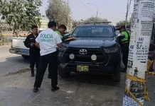 Banda autodenominada ‘El Vaticano’ dejó carta extorsiva en el frontis de una pollería de Los Olivos