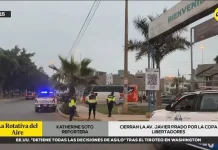 La avenida Javier Prado permanece cerrada al tránsito por la final de la Copa Libertadores: este es el panorama a horas del partido