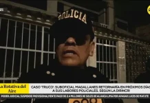 Suboficial Luis Magallanes, investigado por la muerte de ‘Trvko’, retomaría sus labores en los próximos días, según jefe de la Dirincri