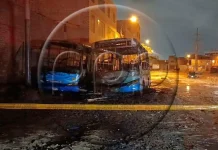 PNP identificó a bandas detrás de atentado contra buses de la empresa La Estrella
