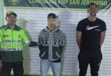 Policia desarticula a la banda “los temibles de San Jerónimo” integrado por dos venezolanos