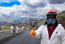 Construcción de la carretera Huarocondo Zurite tiene un avance de mas del 62%