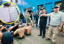 Drogas, agendas telefónicas y celulares: Ministro de Justicia detalla lo que se ha encontrado en requisas en penales