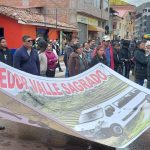 Transportistas de Calca exigen la atención a carretera asfaltada que esta en malas condiciones