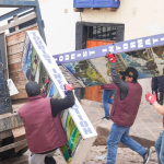 Incautan más de 300 letreros que afectaban la monumentalidad del centro histórico