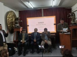 Calqueños exigen respeto a la ley de creación política del distrito de Yanatile.