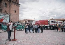 Entregan tres modernas compactadora para reflotar el servicio de limpieza publica